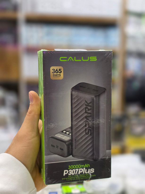 پاوربانک CALUS مدل P307 Plus ظرفیت ۳۰ هزار میلیآمپر